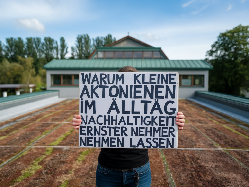 Warum kleine aktionen im alltag nachhaltigkeit ernster nehmen lassen