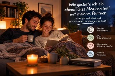 Wie gestalte ich ein abendliches medienritual mit meinem partner, das angst reduziert und gemeinsame handlungen fördert