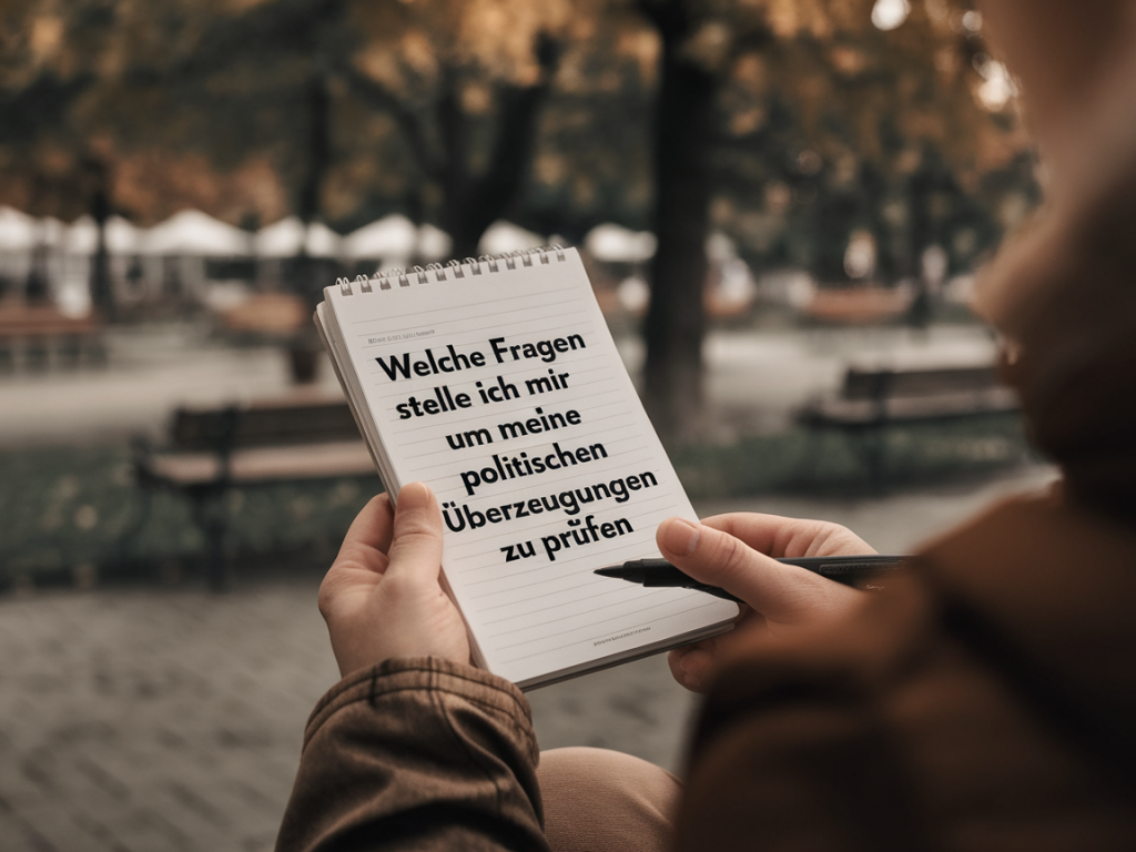 Welche fragen stelle ich mir, um meine politischen überzeugungen zu prüfen