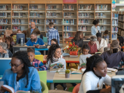 Wie nutze ich die lokale bibliothek, um öffentliches vertrauen in kulturinstitutionen konkret wiederaufzubauen