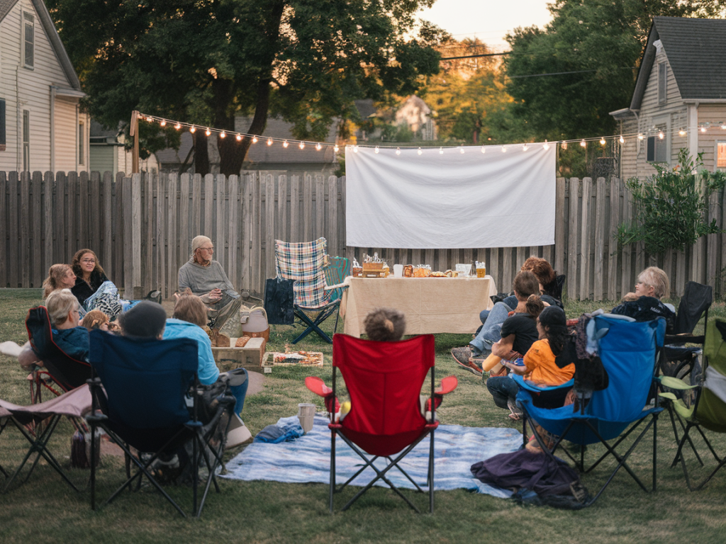 Wie organisiere ich einen nachbarschaftlichen filmabend, der politische gespräche sanft anstößt