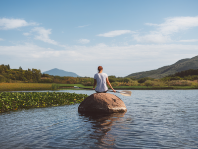 Wie finde ich in einer hektischen welt echte ruhe und bleibe dabei sozial verbunden