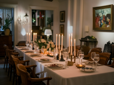 Wie ein politisches abendessen in der nachbarschaft spürbare verbindung schafft — menü, regeln, sprechritual